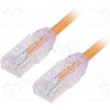 síťový kabel Panduit UTP28X5MOR Patch, F/UTP,TX6A-28™, 6a, drát, Cu, LSZH, 5m, oranžový