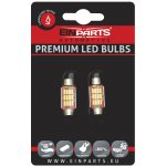 EINPARTS C5W LED žárovky (12 x SMD 4014) 36mm 6000K CANBUS - EPL49 – Hledejceny.cz
