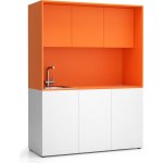 Kuchyňka PLAN NIKA se dřezem a baterií 1481 x 600 x 2000 mm – Zboží Dáma