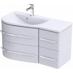 Oristo Opal skříňka 90x44x50 cm pod umyvadlo závěsná bílá OR30-SD4S-90-1-LV4 – Sleviste.cz