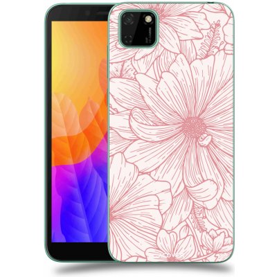 Pouzdro ACOVER Huawei Y5P s motivem Floral I