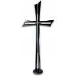 DiaSegment Stojící nerezový kříž 70 cm, SK-1 – Hledejceny.cz