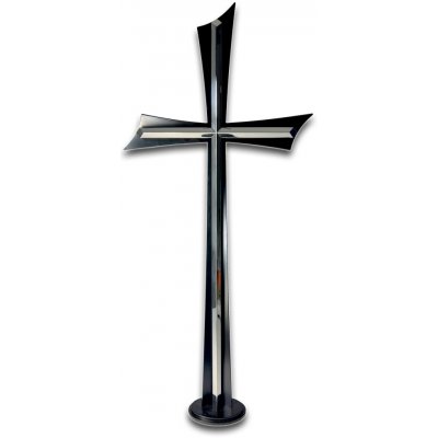 DiaSegment Stojící nerezový kříž 70 cm, SK-1 – Hledejceny.cz