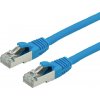 síťový kabel Value 21.99.1284 RJ45, CAT 6 S/FTP, 10m, modrý