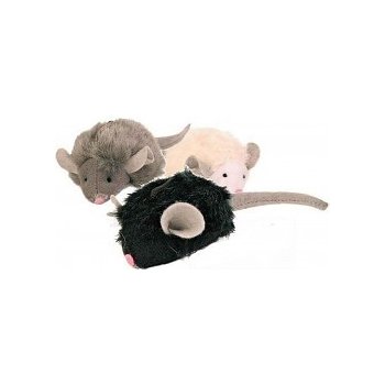 Trixie hračka mikročipová myš se zvukem, catnip 6cm
