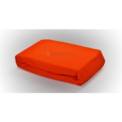 Stanex Froté napínací prostěradlo oranžové 90x200 – Zboží Mobilmania