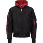 Alpha Industries MA-1 D-Tec SE černá / červená – Zbozi.Blesk.cz