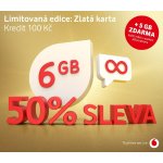 Vodafone SIM edice Zlatá karta – Sleviste.cz