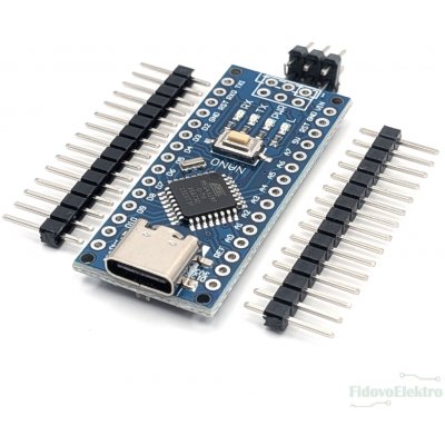 LaskaKit Arduino Nano R3 ATmega328 Klon Konektor: USB-C Provedení: Nepřipájené piny – Zboží Dáma
