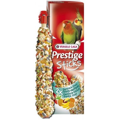 Versele-Laga Prestige velký papoušek s ořechy a rozinkovou polevou 2 x 140 g – Hledejceny.cz