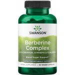 Swanson Berberin Complex Skořice Gymnema Fenugreeek 90 kapslí – Hledejceny.cz