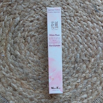 Nippon Kodo vonné tyčinky japonské Ka Fuh White Plum 50 ks – Hledejceny.cz