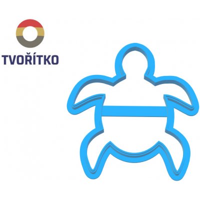 TVOŘÍTKO Želva 3 - obrysové vykrajovátko – Hledejceny.cz