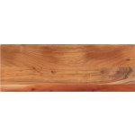 Omaxi 096103 Stolní deska 90x20x2,5 cm obdélníková Masivní akáciové dřevo – Zboží Mobilmania