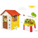 Smoby 810706 domček Pretty Máša a medveď so zasúvacou okenicou a mriežkovaným oknom UV Filter 127 výška*111*98 cm – Sleviste.cz