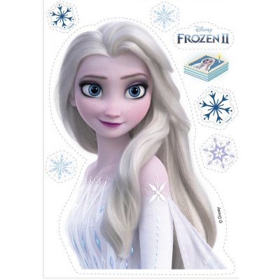 Obrázek Jedlý papír Frozen Ledové království 15x21 cm – Zboží Mobilmania