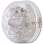 Zadní světlo SHIN YO s diskem LED, čiré sklo, homologace E 255-080 – Hledejceny.cz