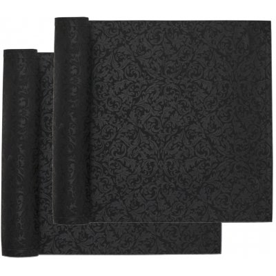 LIVARNO Ubrus 2 kusy 50x150cm černá – Sleviste.cz
