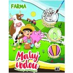 Jiri Models Maluj vodou A4 Farma omalovánky – Zboží Dáma