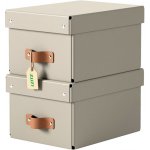 Leitz Puro úložný box A5, 200 x 150 x 260 mm béžový 2 ks – Zboží Živě