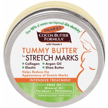 Palmer's Pregnancy intenzivní tělové máslo proti striím Cocoa Butter Formula Tommy Butter for Stretch Marks 125 g