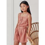 Mayoral overal z lyocelu s páskem nude – Sleviste.cz