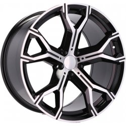 Racing Line B5498 10,5x21 5x120 ET40 black polished