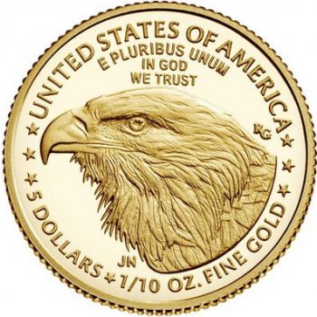 U.S. Mint Zlatá mince American Eagle 1/10 oz