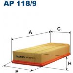 FILTRON Vzduchový filtr AP 118/9 – Hledejceny.cz