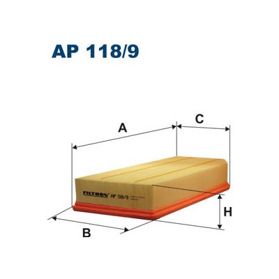 Vzduchový filtr FILTRON AP 118/9 – Hledejceny.cz