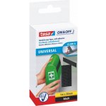 Tesa samolepicí suchý zip černý obě strany 1 m x 20 mm – Hledejceny.cz