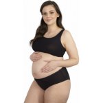 Julimex těhotenské kalhotky Flexi-one Panty Mama Maxi černá – Zboží Mobilmania