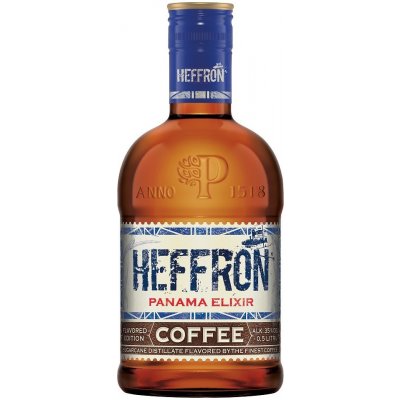 HEFFRON Panama Elixír Coffee 35% 0,5 l (holá láhev) – Zbozi.Blesk.cz
