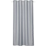 Zatemňovací závěs s řasící páskou Blackout Shine šedý 245 x 135 cm – Hledejceny.cz