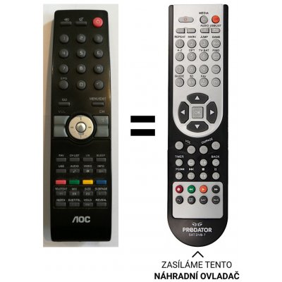 Dálkový ovladač Predátor AOC L42HA91 – Zboží Živě