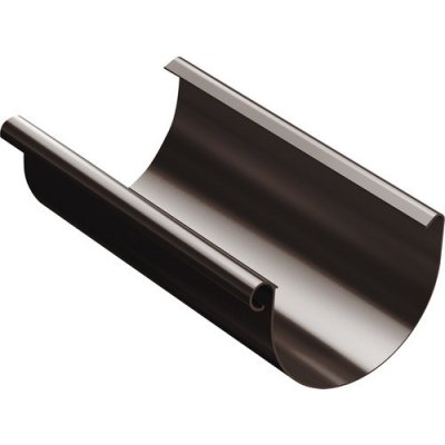 Precit Okapový žlab Ø 100 mm 3000 mm plast hnědý – Sleviste.cz