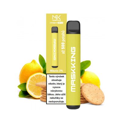 Maskking High 2.0 Lemon Biscuit 20 mg 500 potáhnutí 1 ks – Zbozi.Blesk.cz