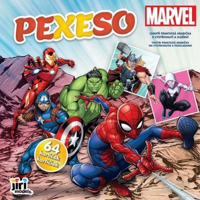JM Pexeso v sešitu Marvel – Zboží Živě