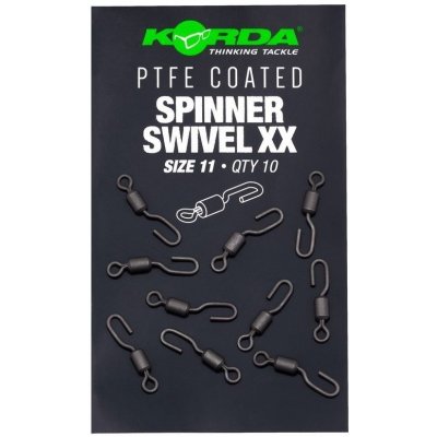 Korda Obratlík PTFE Spinner Swivel XX vel. 11 10 ks – Zboží Dáma