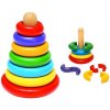 Dřevěná hračka Woody Magnetická skládací pyramida Káča