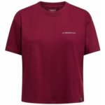 La Sportiva TRILOGY CROP T SHIRT Women Redwood Limestone červená – Hledejceny.cz