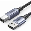 usb kabel Ugreen 90560 Tiskový USB typu B (samec) - USB 2.0 (samec) 480 Mb/s, 5m, černý