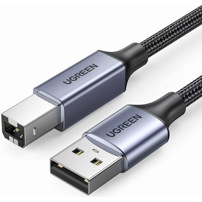 Ugreen 90560 Tiskový USB typu B (samec) - USB 2.0 (samec) 480 Mb/s, 5m, černý – Zbozi.Blesk.cz