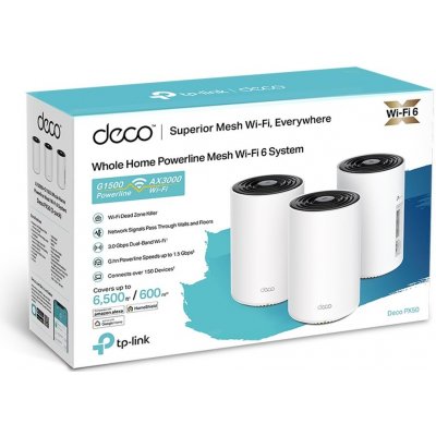 TP-Link Deco PX50, 3ks – Hledejceny.cz