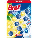Bref Power Aktiv Juicy Lemon tuhý WC blok 3 x 50 g – Zboží Dáma