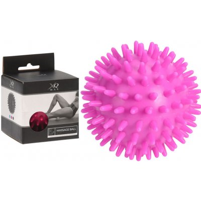 XQ MAX Masážní míček Hedgehog ježek 7cm , růžový