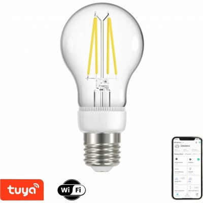 Immax LED žárovka NEO LITE Smart filamentová Vintage žárovka LED E27 7W teplá, studená bílá, stmív., WiFi 07713L – Zbozi.Blesk.cz