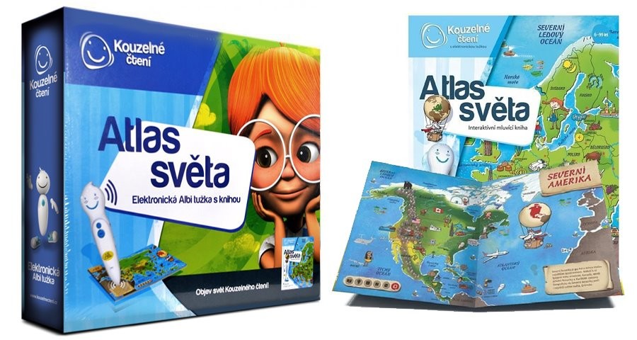 Albi Elektronická tužka s knihou Atlas Světa od 1 699 Kč - Heureka.cz