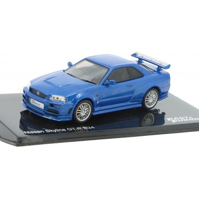 DeAgostini Nissan Skyline GT R R34 Rychle a Zběsile časopis s modelem 1:43 – Zboží Mobilmania