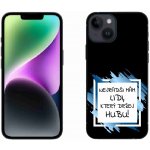 mmCase na iPhone 14 - vtipný text 7 bíločerné pozadí – Zboží Mobilmania